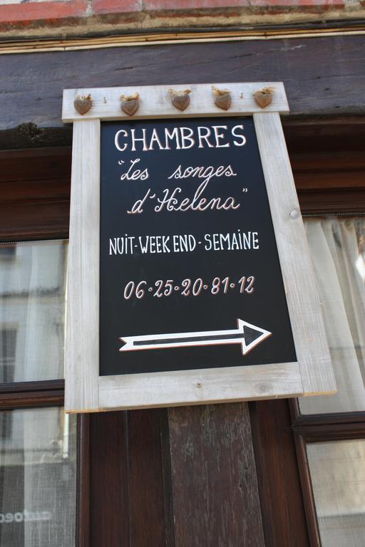 Hotel Les Songes d'Héléna Honfleur Exterior foto